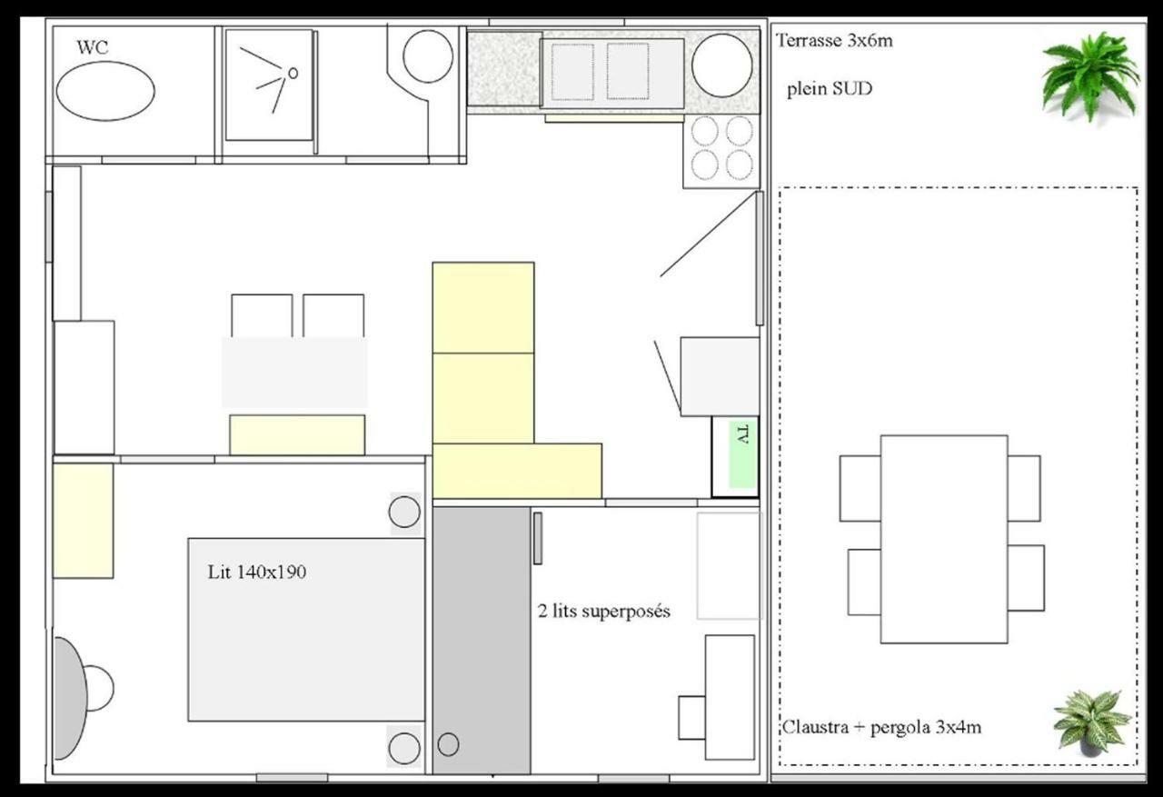 La Petite Maison 05 Trescléoux Eksteriør billede